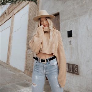 12th Tribe No Chill Crop Sweater